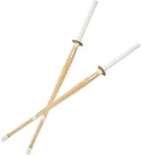 Kendo Practice Bamboo Training Samurai Sword Katana Set of 2-44" Each