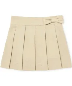 The Children's Place Toddler Girls' Uniform Bow Pleated Skort