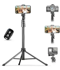 UBeesize 67&#039;&#039; - Aluminum , Wireless Remote, All in One Phone Tripod Stand &amp;...