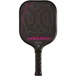 Onix Evoke Premier Pro Raw Carbon Fiber Pickleball Paddle Pink 16 mm