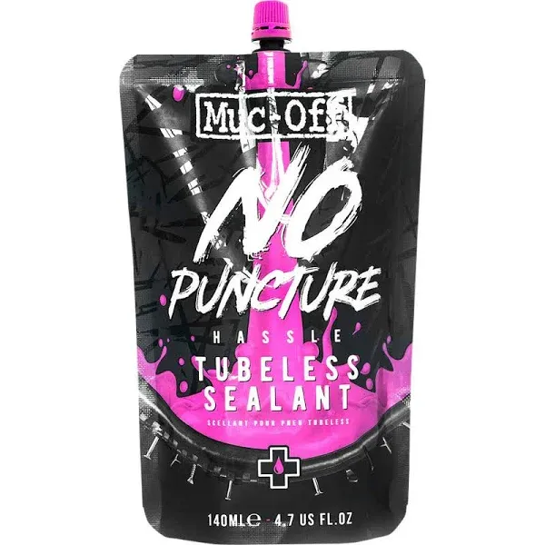 Muc-Off  1L (1-Liter) Bottle No Puncture / Hassle Tubeless Bike Tire Sealant