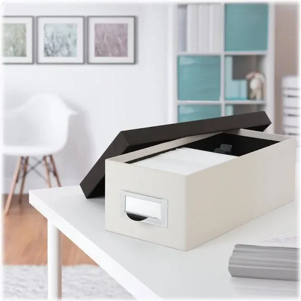 Esselte Pen Index Card Storage Box