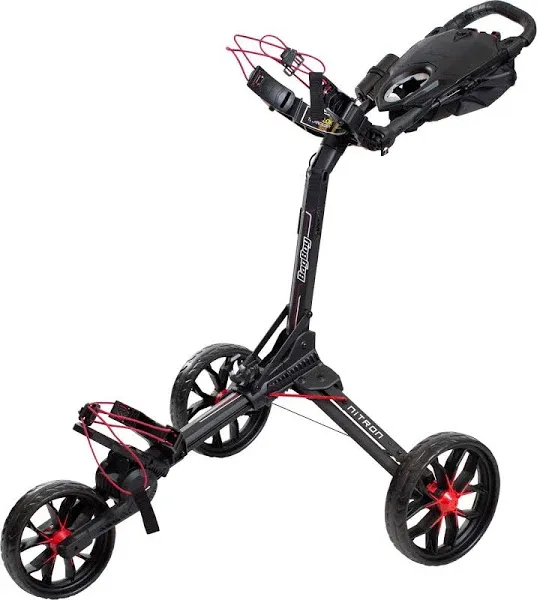 Bag Boy Nitron Push Cart (Black/Red)