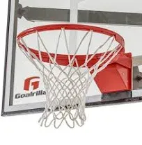 Goalrilla 180 Breakaway Basketball Goal Rim Flexes 180 Degrees, Orange (B2609W)