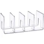 LUGUNU Clear Acrylic Desk File Sorter Purse/Handbag Organizer clutch divider ...