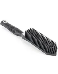 Detail Factory - Pet Hair Brush - Triangular Wedge Tip - Rubber Bristles to T...