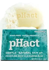 pHact 6-pack 4.25 oz. Moisture-Rich Cleansing Bars - 21088405 | HSN