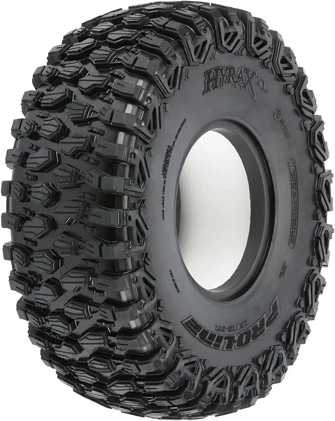 Pro-line Racing 1/6 Hyrax XL G8 Front/Rear 2.9" Rock Crawling Tires (2), PRO1018614