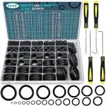 1008 Pcs Sae O Ring Kit,32 Sizes Usa Standard Nitrile 70A Rubber Seals Inch, 226