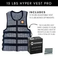 Hyperwear Hyper Vest PRO Weight Vest