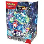 Pokemon Scarlet & Violet Stellar Crown Build & Battle Box