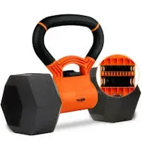 Kettle Grip Convert Dumbbells into Kettlebells for Versatile Workouts Home Gym