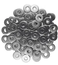 M8 Flat Washer 304 Stainless Steel 100 PCS M8 x 24 x 2.0mm 100PCS