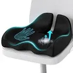 Extra Large Memory Seat Cushion for Office Chair Pressure Relief Sciatica 