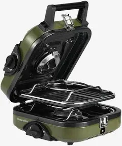 Folding Double Burner Gas Stove