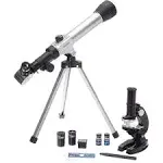 Vivitar 20/30/40x Reflector Telescope &amp; 300/450/600x Microscope Set SP-1