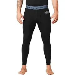 Men's Plain Black Compression Boxing Spat Pants