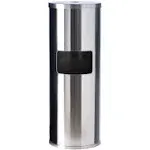 GoodEarth Stainless-Steel Floor Stand Wipe Dispenser with Built-in Trash Receptacle