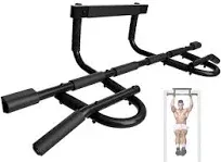 Yes4all Heavy Duty Pull Up Bar for Doorway,Solid Bar Construction,Multi Grips Door Pull Up Bar/Doorway Pull Up Bar