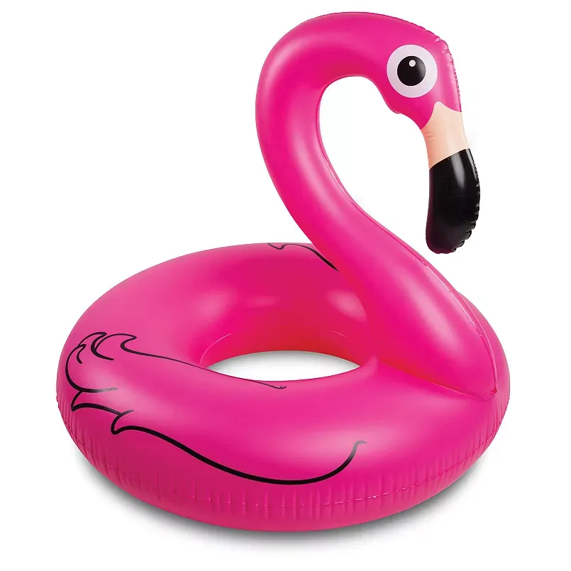 BigMouth Inc. Giant Pink Flamingo Pool Float, Multicolor