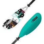 Pelican Symbiosa Kayak Paddle - Adjustable Fiberglass Shaft with Nylon Blades - Lightweight - 90.5in 240cm to 98.5in 250cm