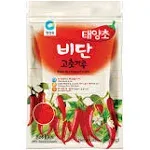 Chung Jung One O’Food Gochugaru 1.1lb, Premium Korean Bidan Red Chili Pepper Powder Gochugaru, Fine, 1.1 Pound, Pack of 1