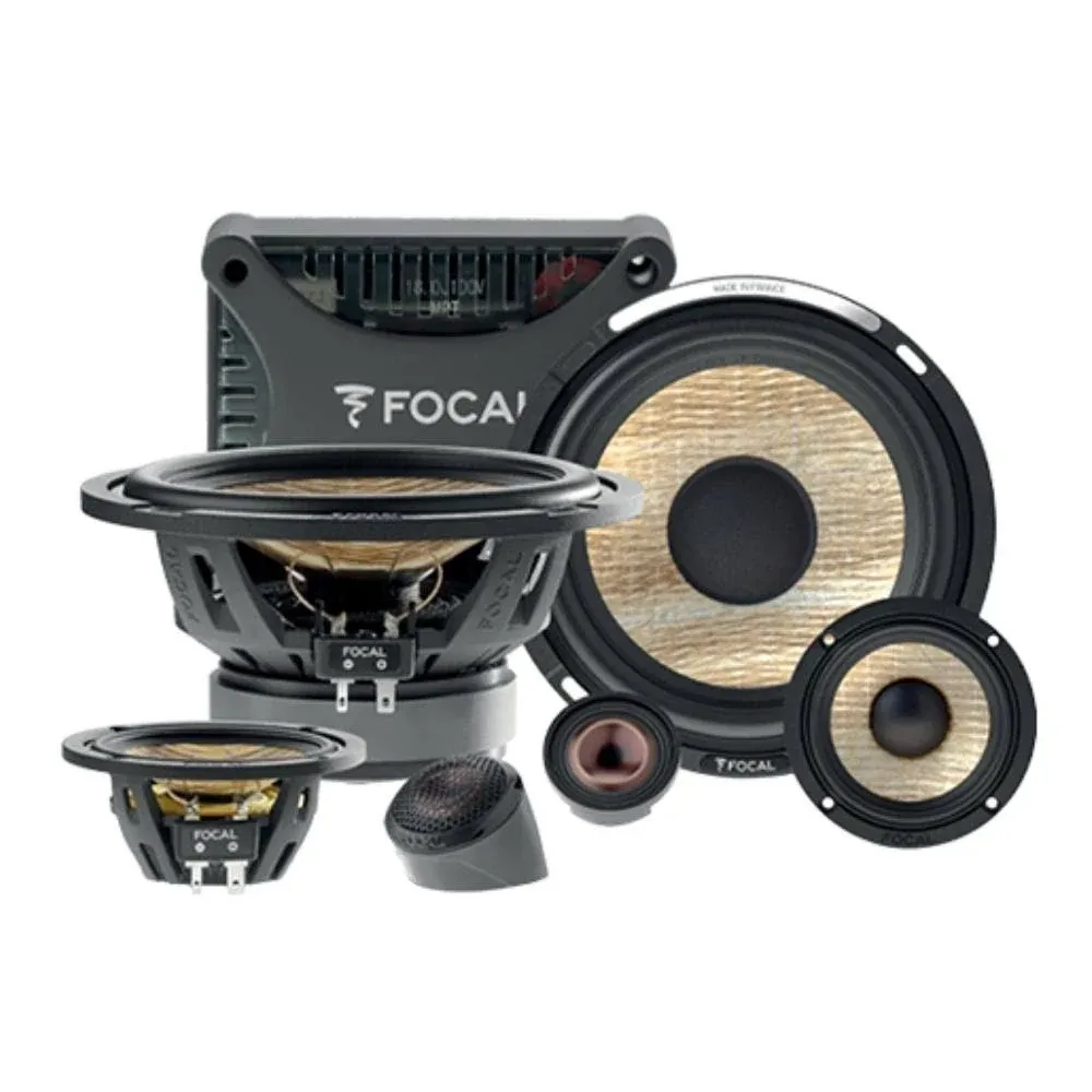 Focal PS165F3E Flax Series 3-Way Component Kit