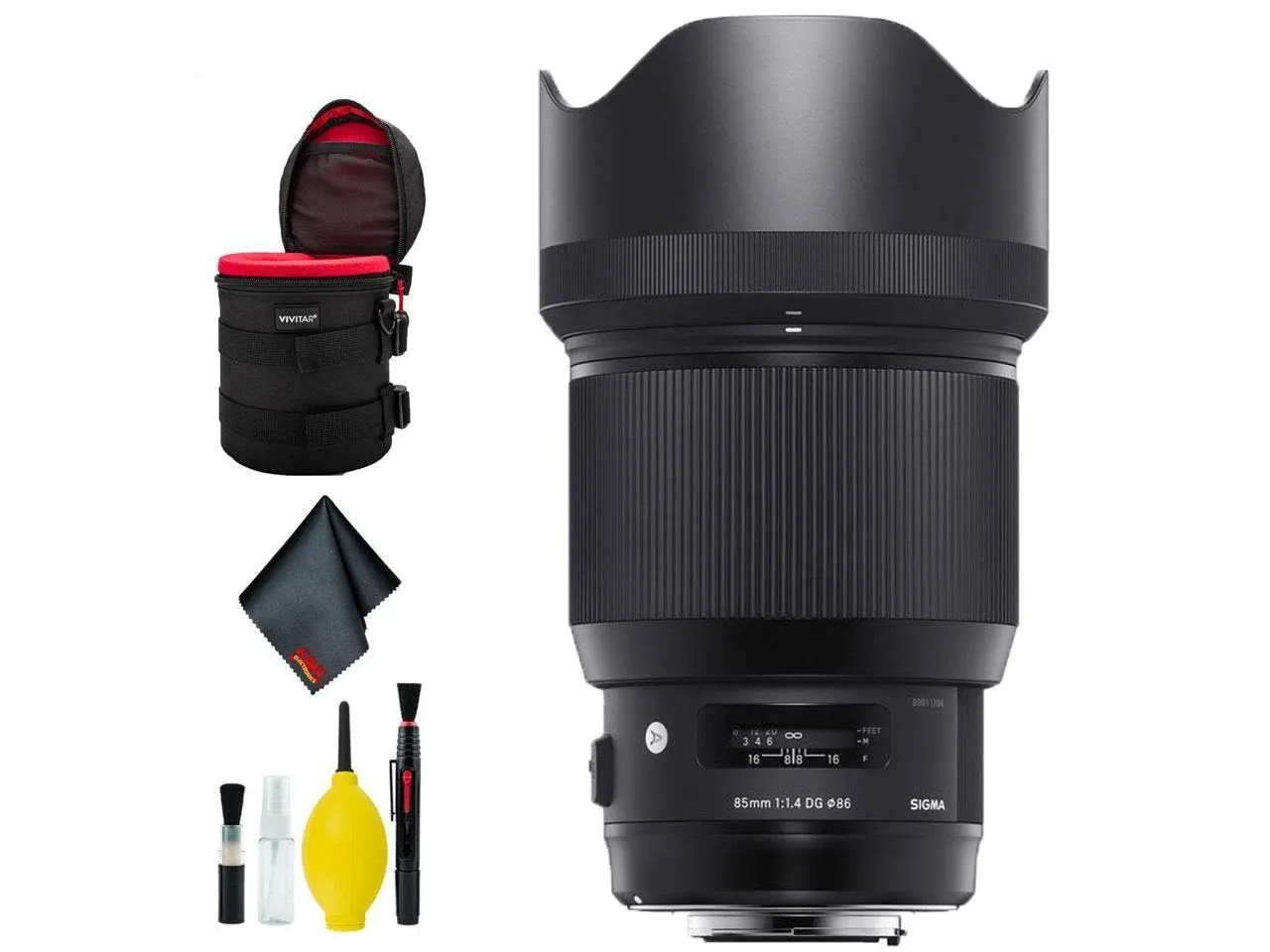 Sigma 85mm f/1.4 DG HSM Art Lens for Canon EF Deluxe Kit