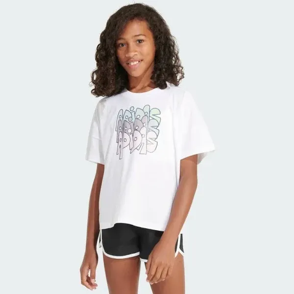 Adidas Girls' Loose Box Tee