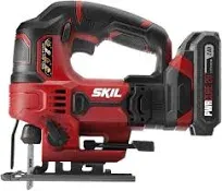 Skil PWRCore 20 Volt Lithium-Ion 2.0 Ah Cordless Jig Saw Kit JS820302