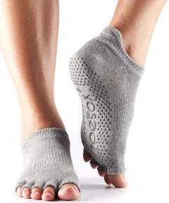 ToeSox Half Toe Low Rise Tec Grip Socks