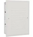 Craftmade CB-REC Recessed Door Chime, Paintable White (7.75"H x 5.75"W)