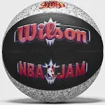 basketball balls Unisex, Wilson NBA Jam Indoor-Outdoor Ball, black