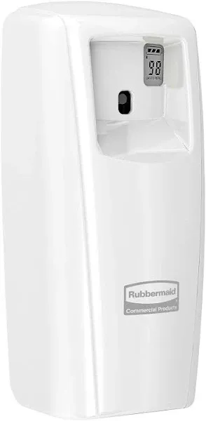 Rubbermaid Microburst 9000 LCD,  Dispenser White