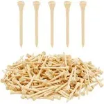 Juvale 300-Pack Bamboo Golf Tees