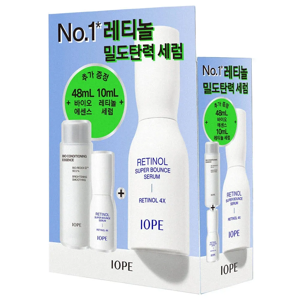 IOPE Retinol Super Bounce Serum 30ml Set