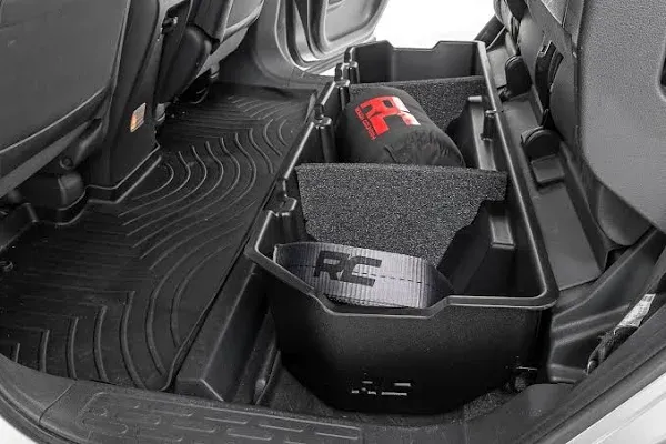 Rough Country Under Seat Storage Crew Cab for Honda Ridgeline 2006-2025