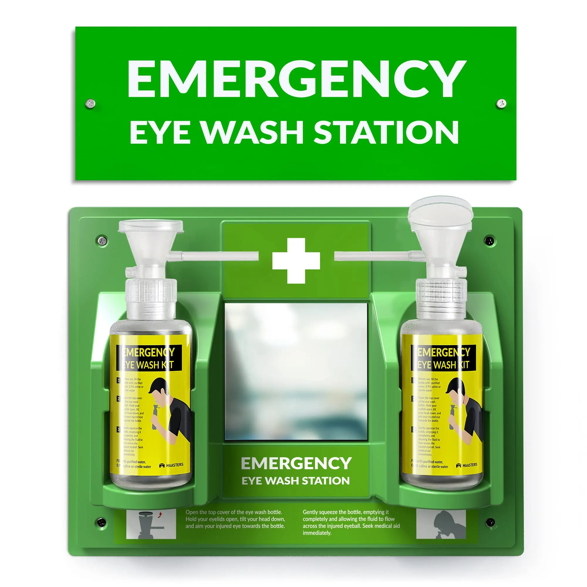 MAASTERS Portable Eye Wash Station