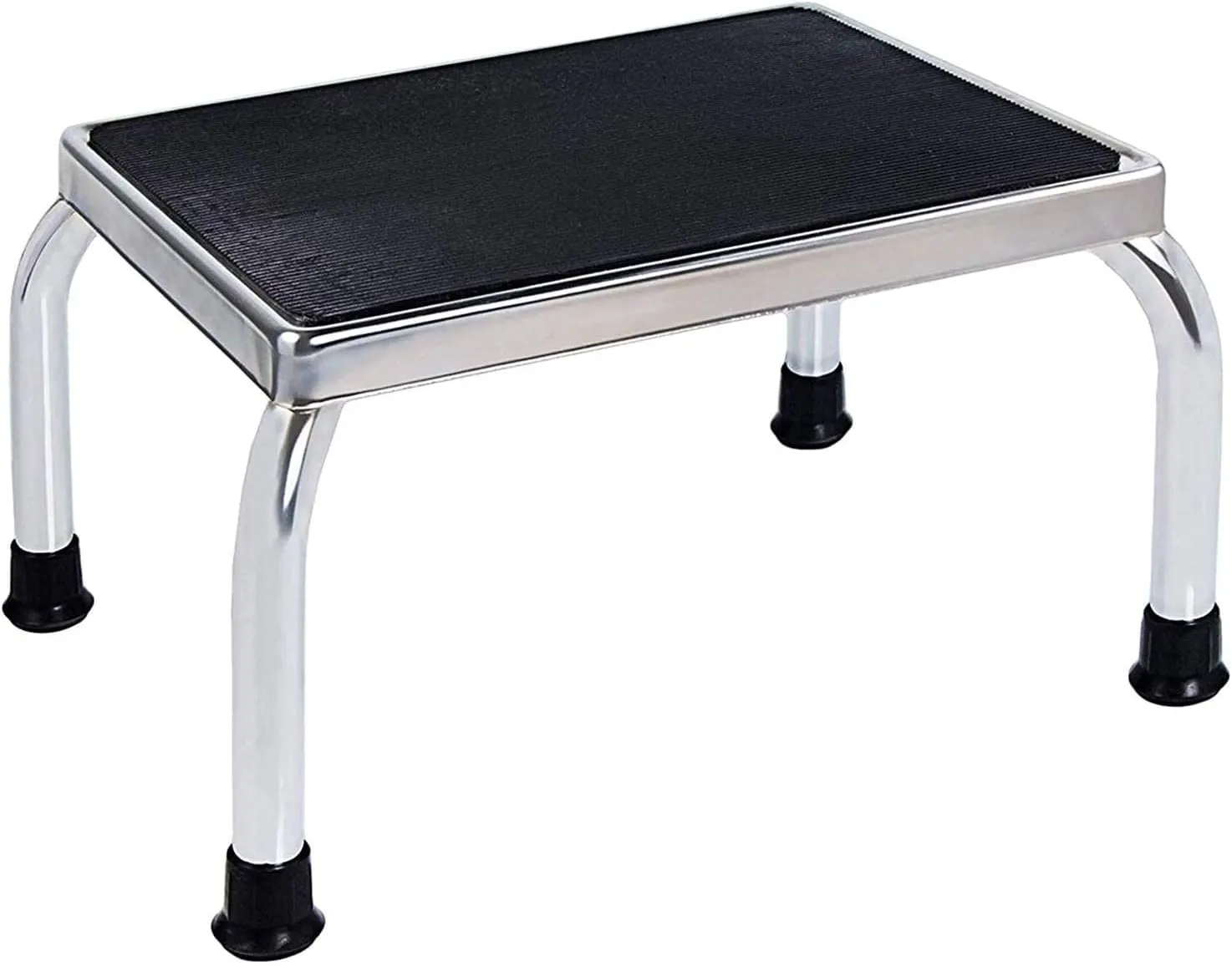 Medical Foot Step Stool 350Lbs Heavy-Duty Welded Steel Legs, Fully Welded Single