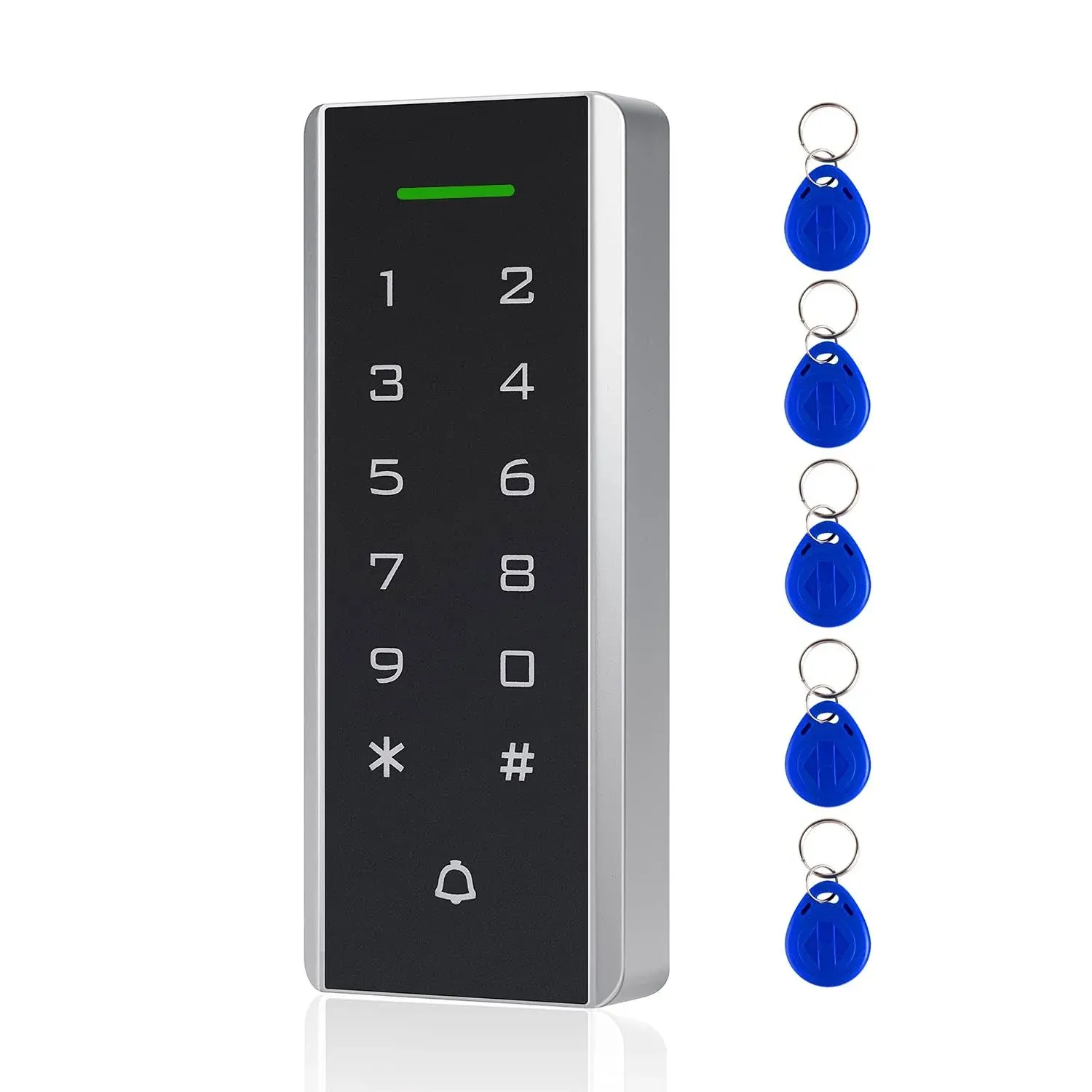 Door Access Control System 125KHz Proximity ID Card Access Control Keypad Sup...