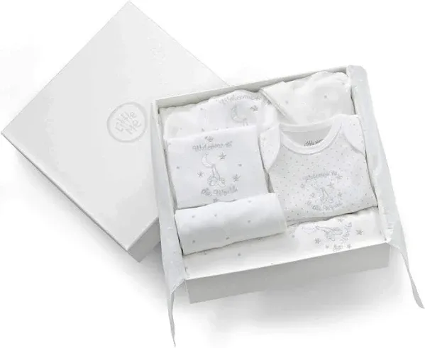 Little Me Welcome to The World Gift Box Set White Welcome 3M