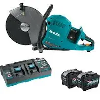 Makita GEC01PL 80V Max 14&#034; Power Cutter Kit w/ FREE GBU01M1 40V Max Blower Kit