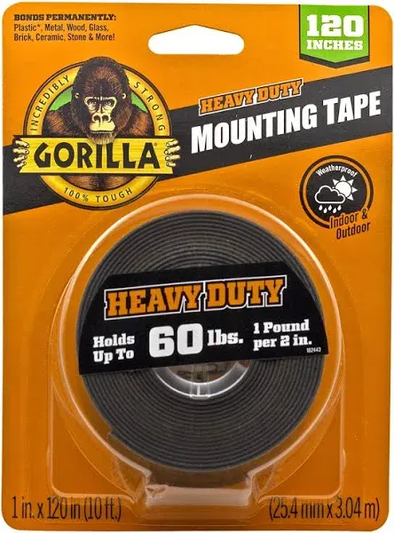 Gorilla Heavy Duty Mounting Tape