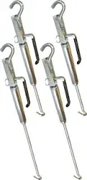 Lippert 182895 Qwik-Load Stainless Steel Turnbuckle Set