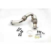 Rudy's Heavy Duty Y-Pipe Up Pipe with Gasket and Turbo Install Kit