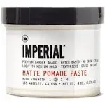 Imperial Barber Products Matte Pomade Paste - 4 oz jar