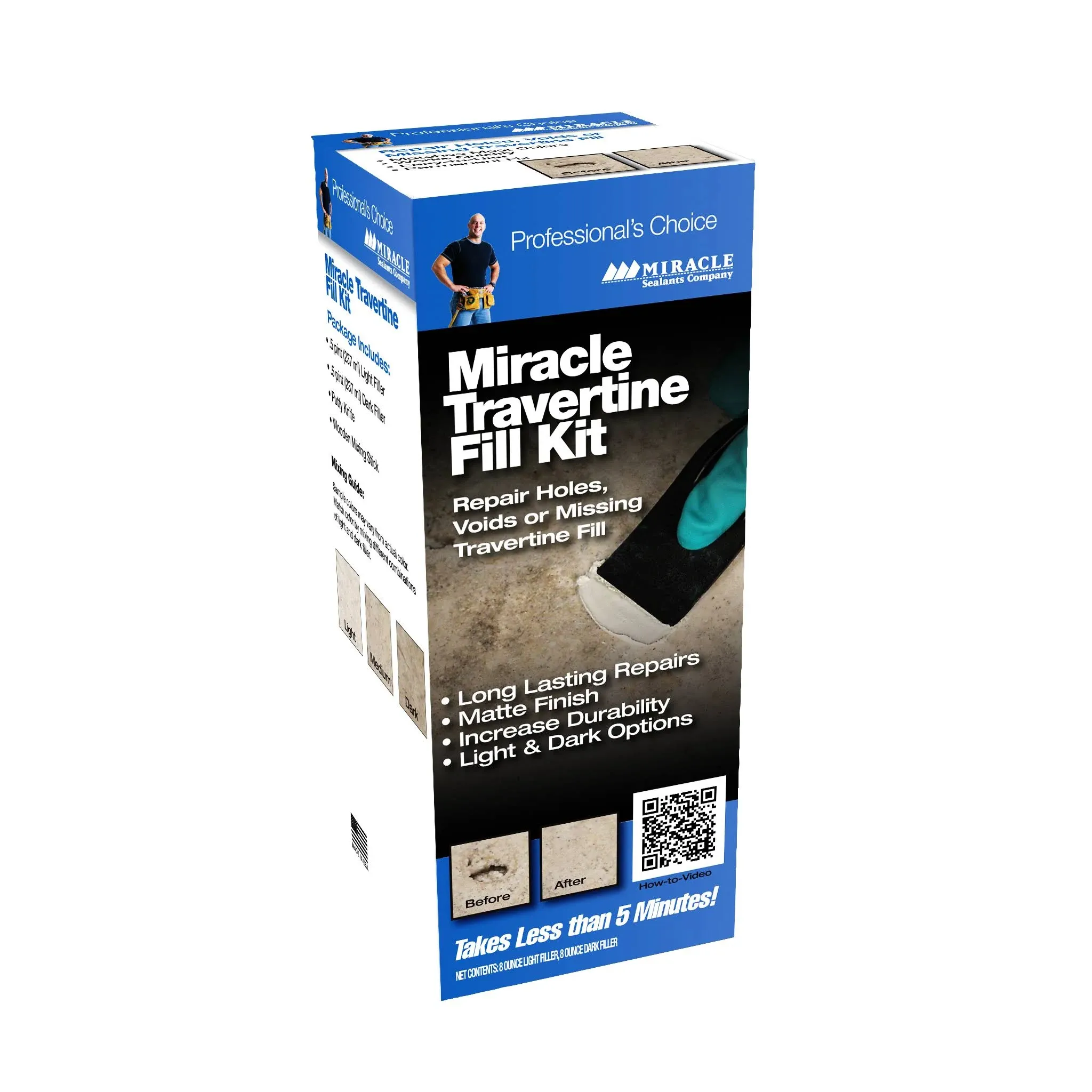 Miracle Travertine Filler Kit