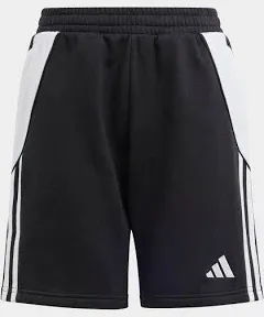 Tiro24 Sweat Short Youth - Black/White - Black; Age 9/10