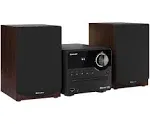 Sharp Xlb512bk Hi-Fi Micro Sound System Black