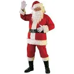 Rubie's Deluxe Flannel Santa Suit Adult Costume